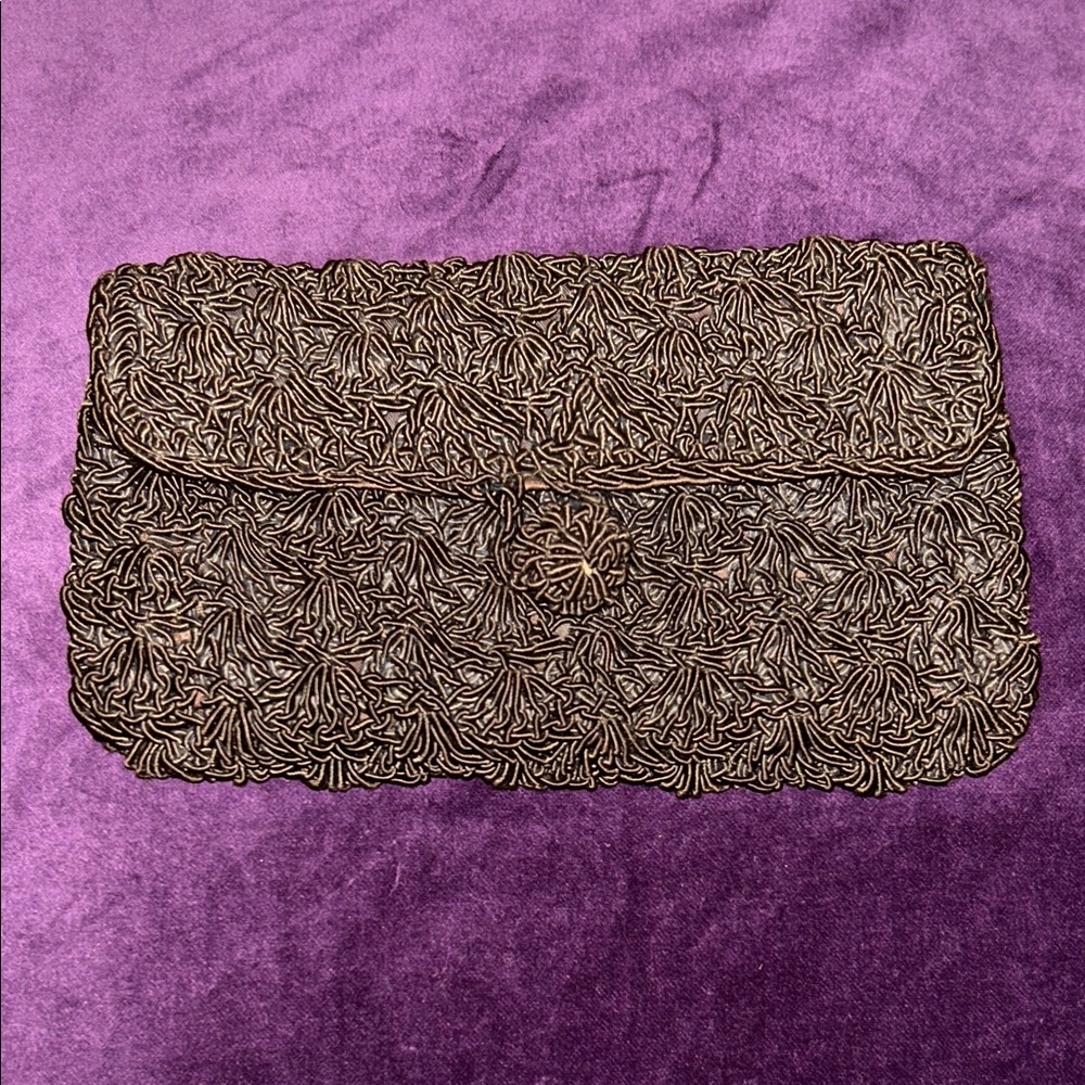 Elegant Brown Clutch Bag